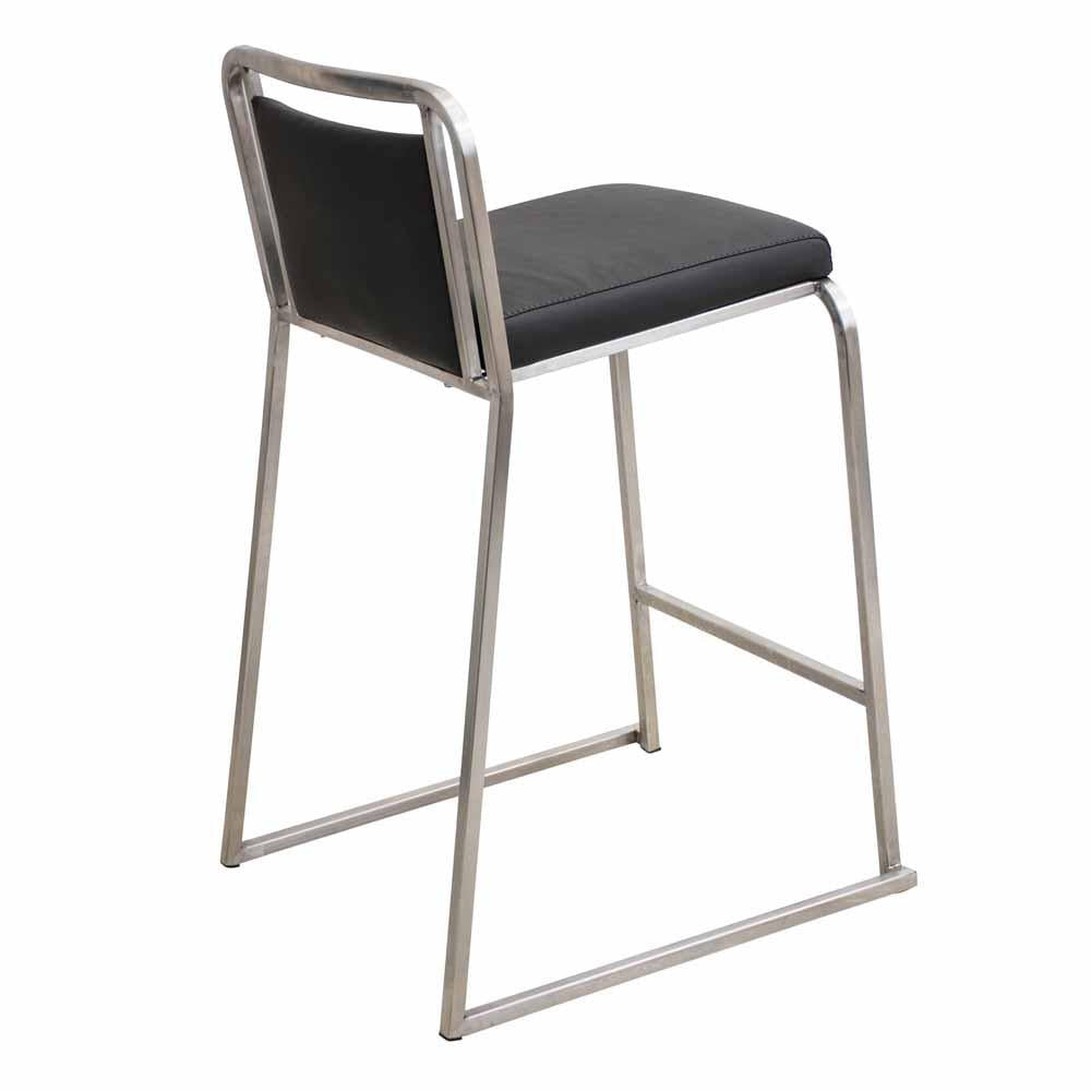 LumiSource Cascade Stackable Counter Stool - Set Of 2