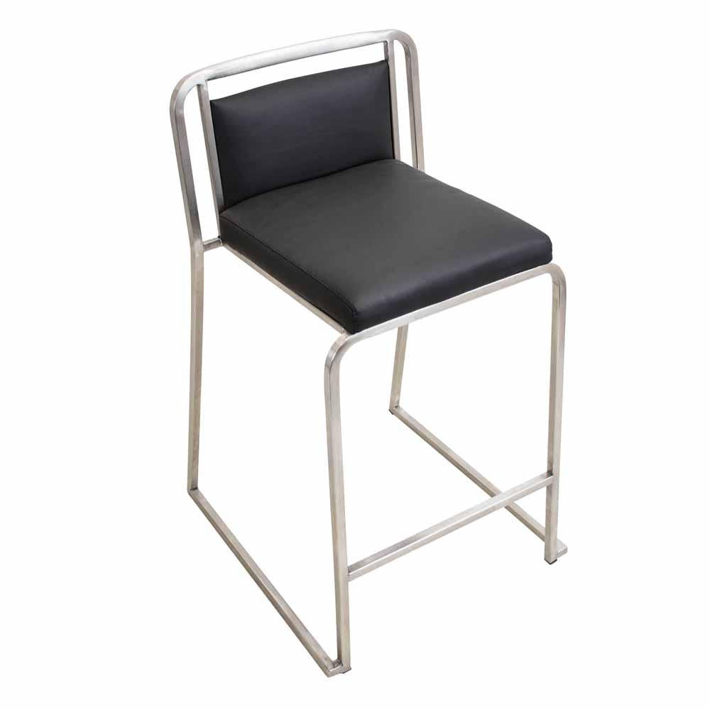 LumiSource Cascade Stackable Counter Stool - Set Of 2
