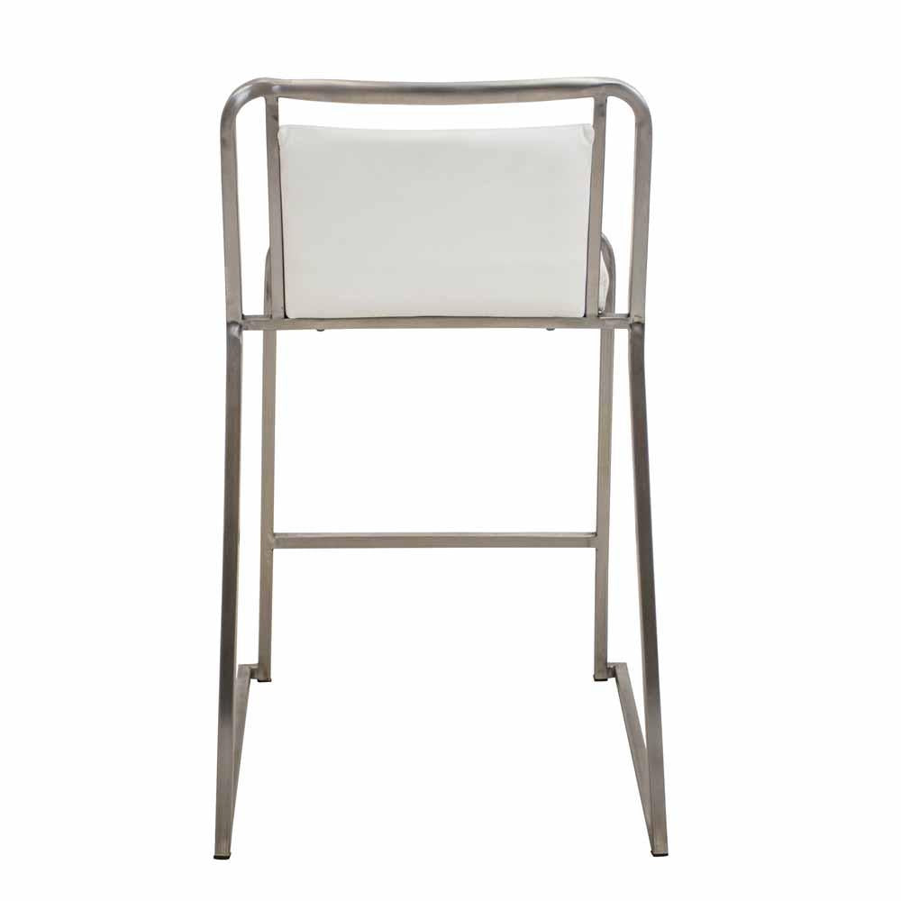 LumiSource Cascade Stackable Counter Stool - Set Of 2