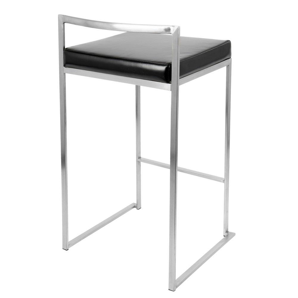 LumiSource Fuji Stacker Counter Stool Set of 2