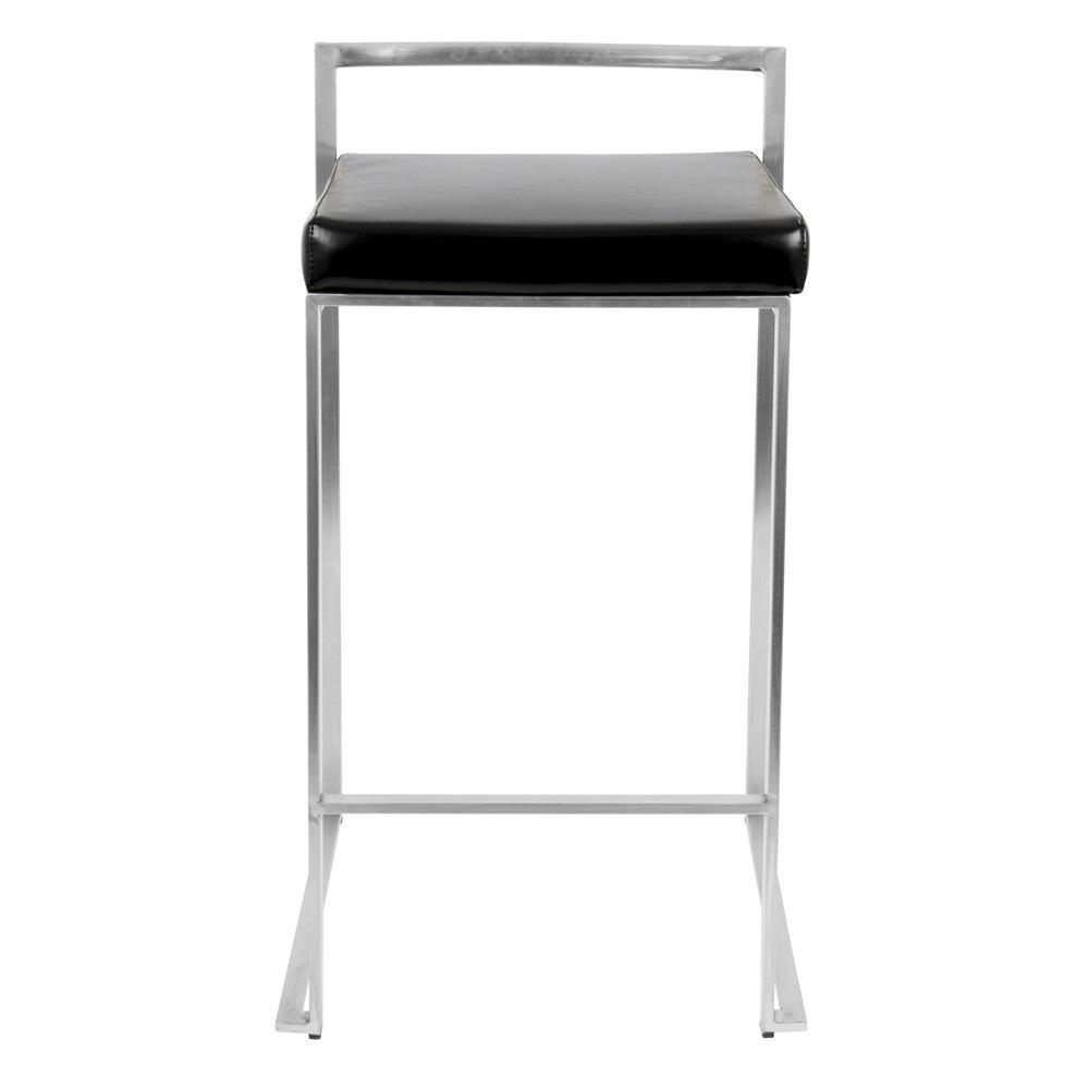 LumiSource Fuji Stacker Counter Stool Set of 2