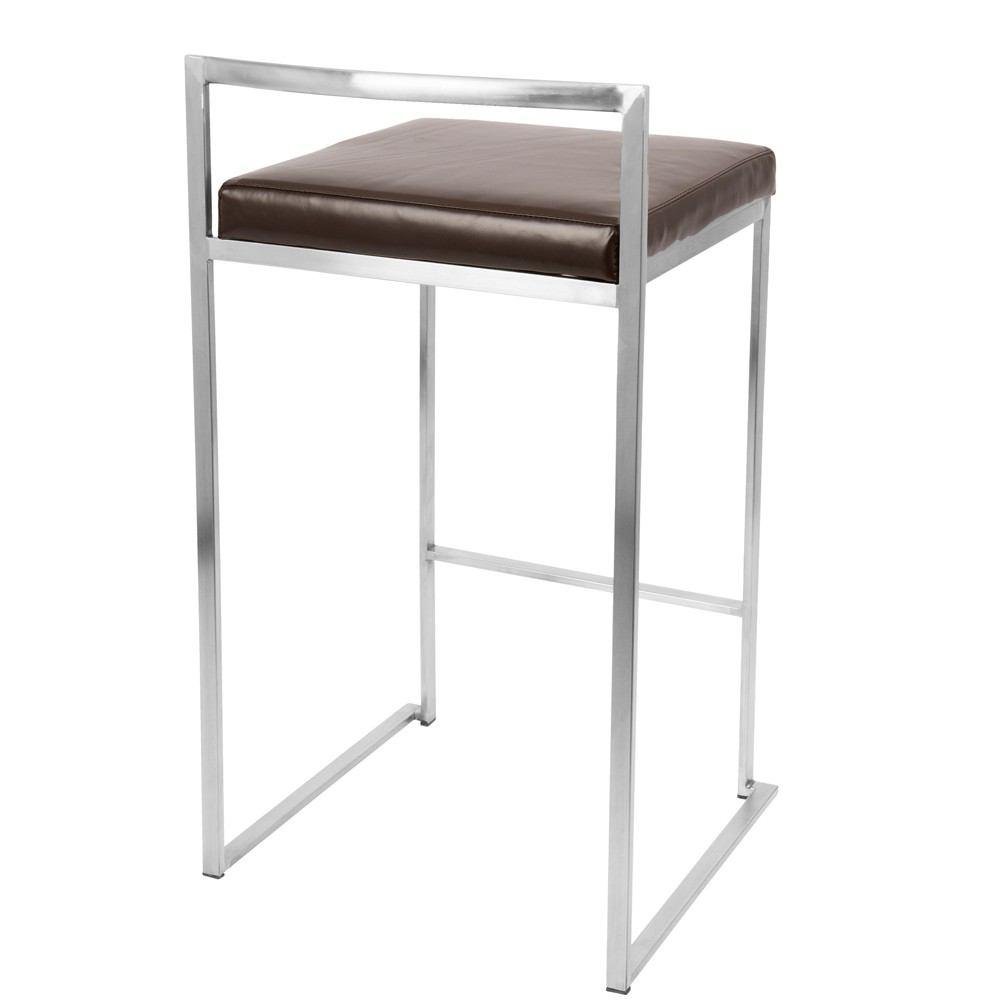 LumiSource Fuji Stacker Counter Stool Set of 2