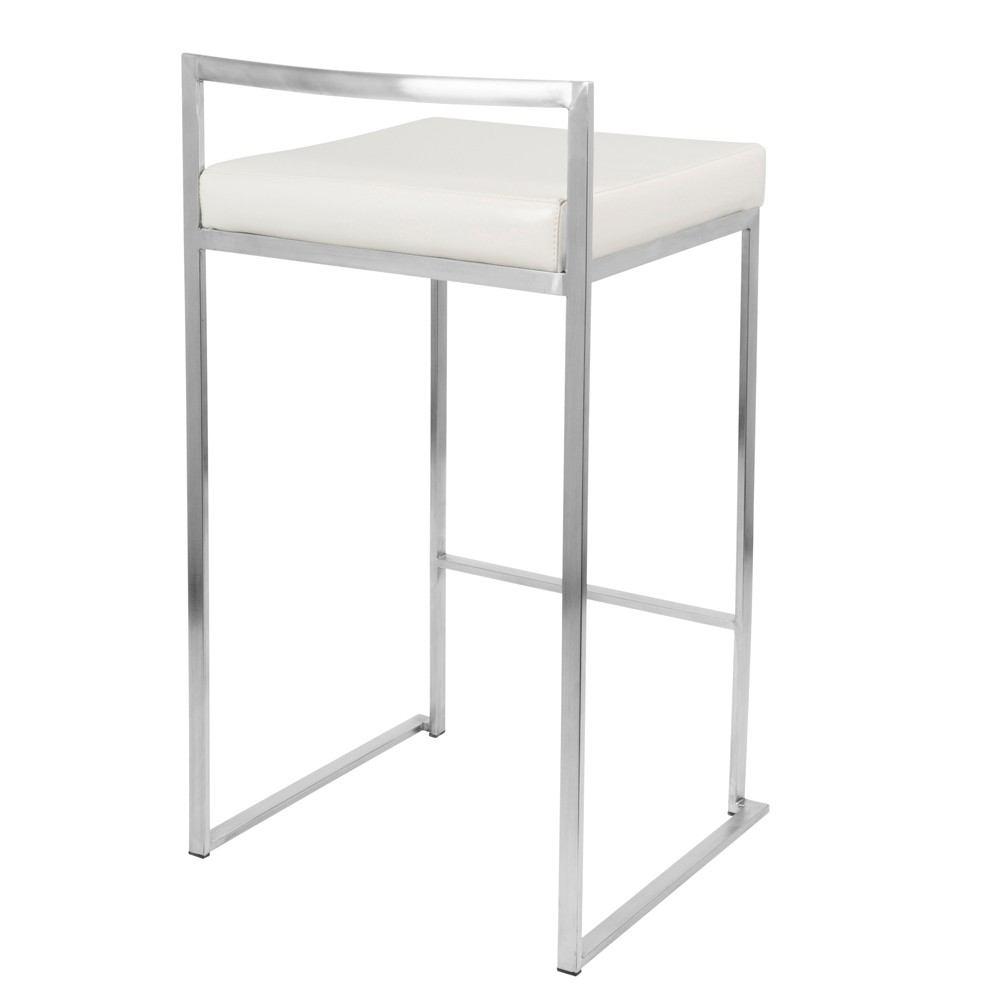 LumiSource Fuji Stacker Counter Stool Set of 2