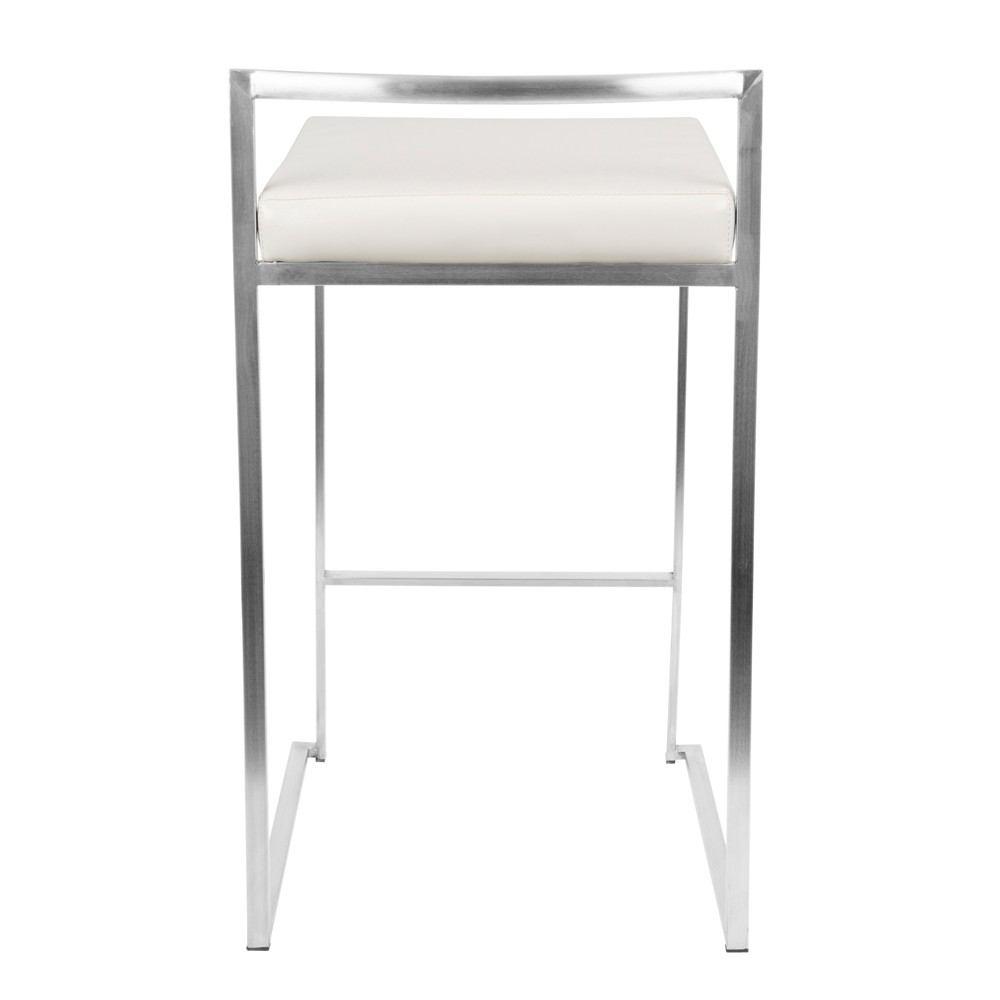 LumiSource Fuji Stacker Counter Stool Set of 2