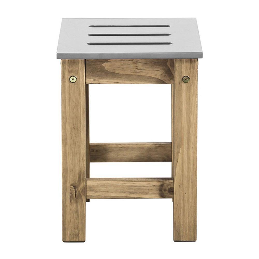 Manhattan Comfort Mid- Century Modern 2- Piece Stillwell 17.7" Barstool