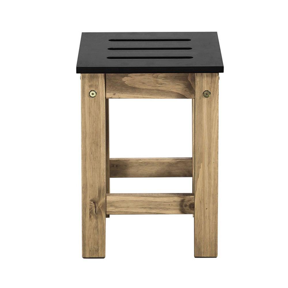 Manhattan Comfort Mid- Century Modern 2- Piece Stillwell 17.7" Barstool