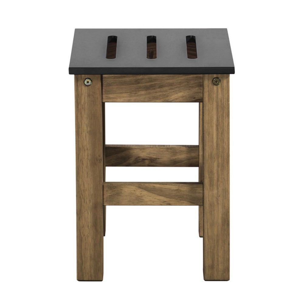 Manhattan Comfort Mid- Century Modern 2- Piece Stillwell 17.7" Barstool