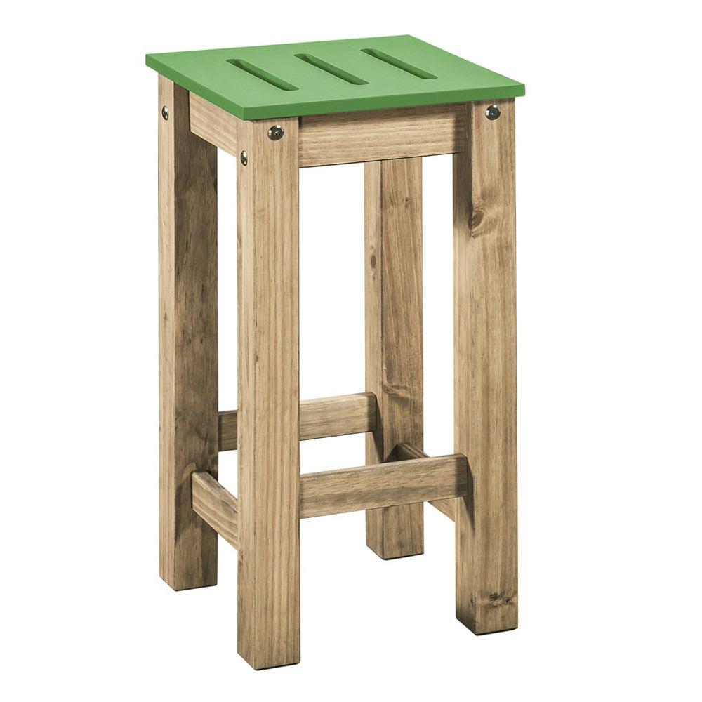 Manhattan Comfort Mid- Century Modern 2-Piece Stillwell 24.8" Tall Barstool