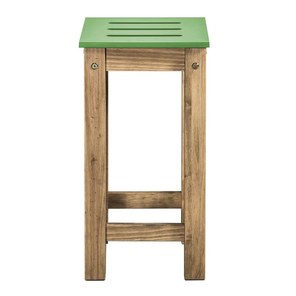Manhattan Comfort Mid- Century Modern 2-Piece Stillwell 24.8" Tall Barstool