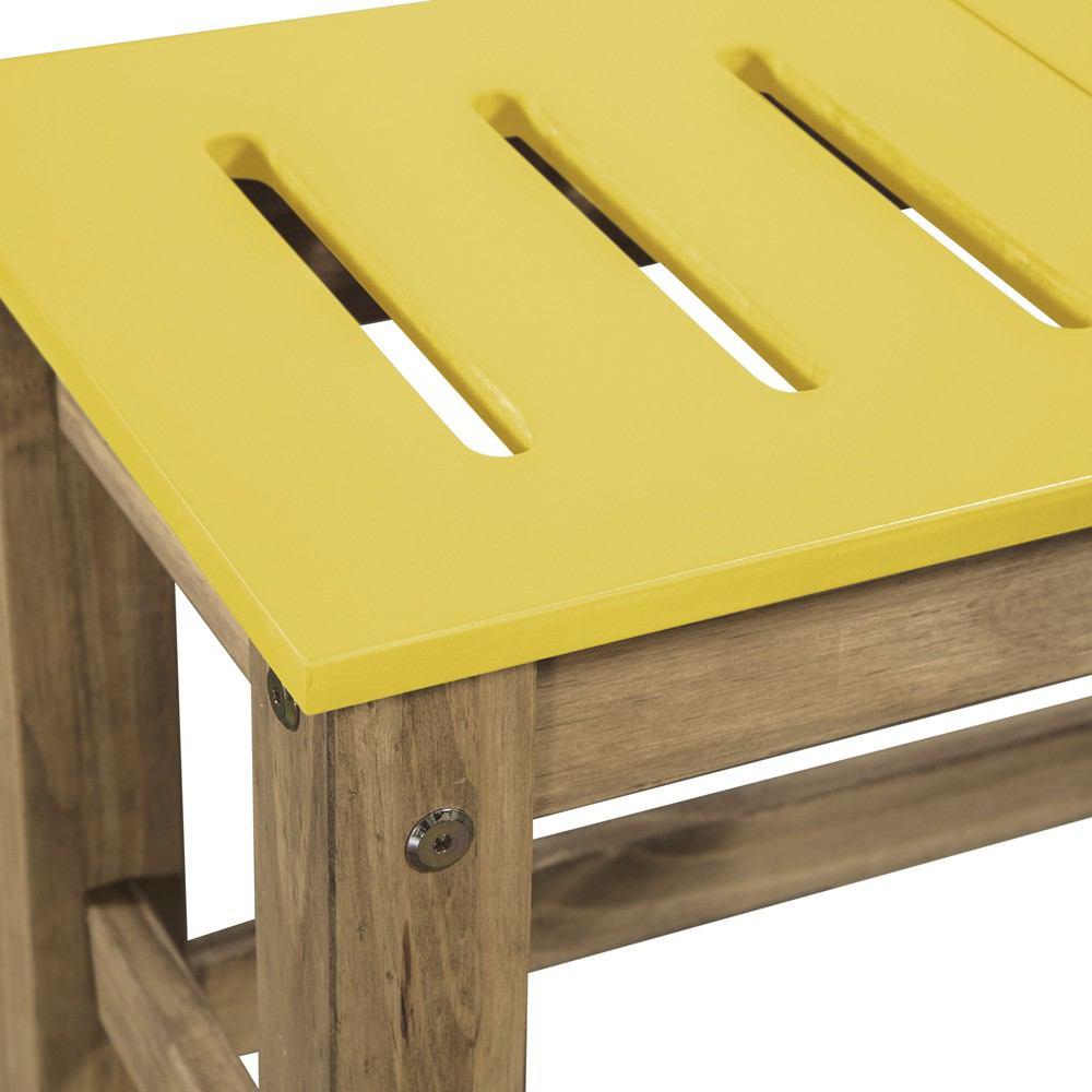 Manhattan Comfort Mid- Century Modern 2-Piece Stillwell 37.8" Bench