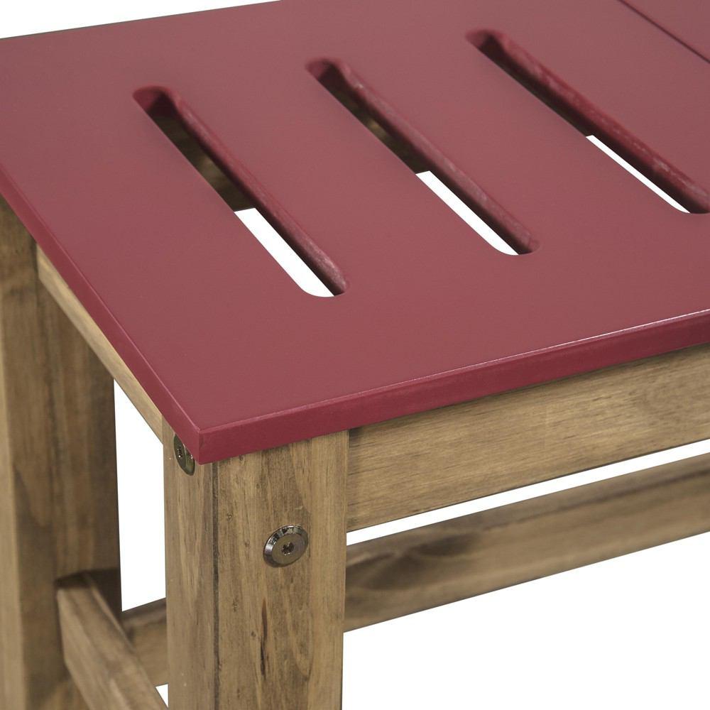 Manhattan Comfort Mid- Century Modern 2-Piece Stillwell 37.8" Bench