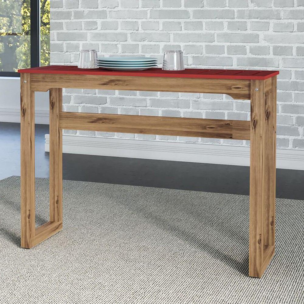 Manhattan Comfort Mid - Century Modern Stillwell 47.3" Bar Table