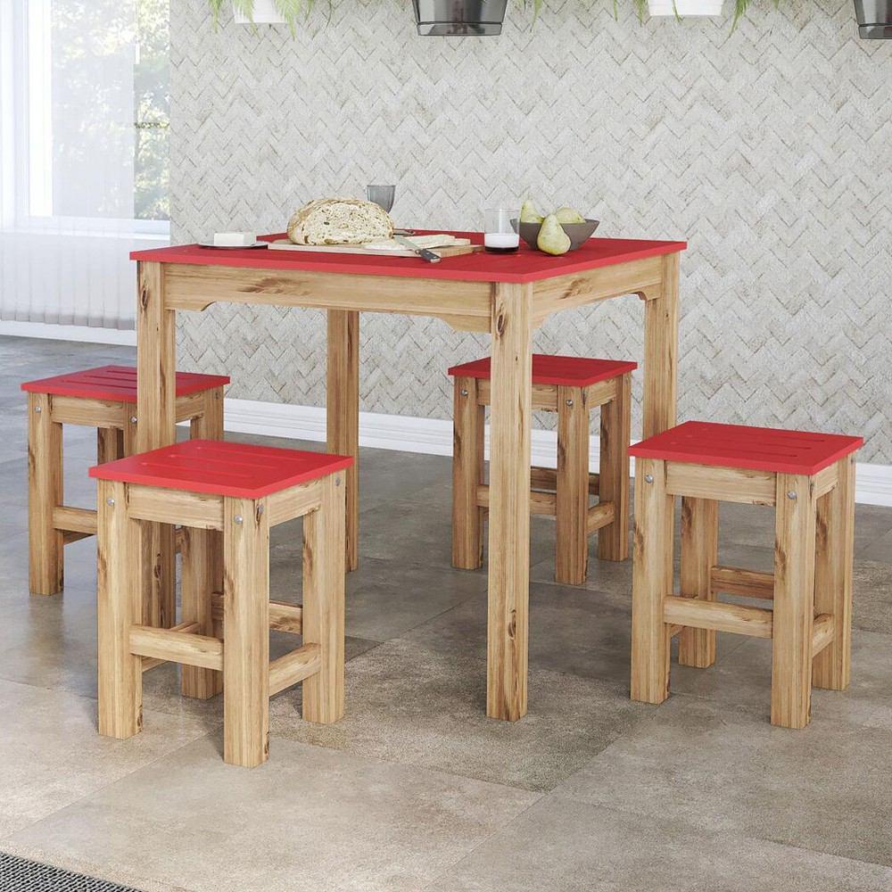 Manhattan Comfort Mid - Century Modern Stillwell 31.5" Square Table