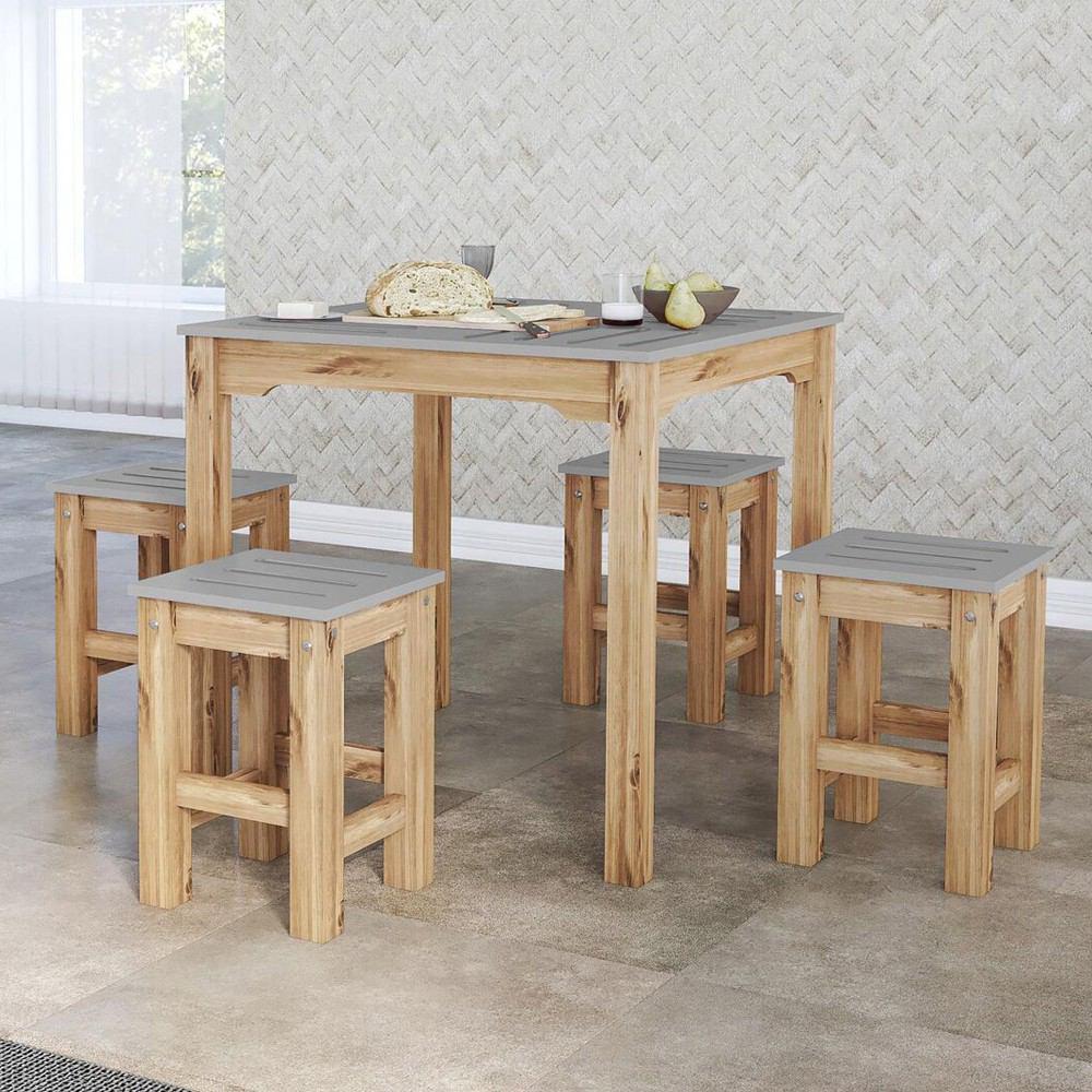Manhattan Comfort Mid - Century Modern Stillwell 31.5" Square Table