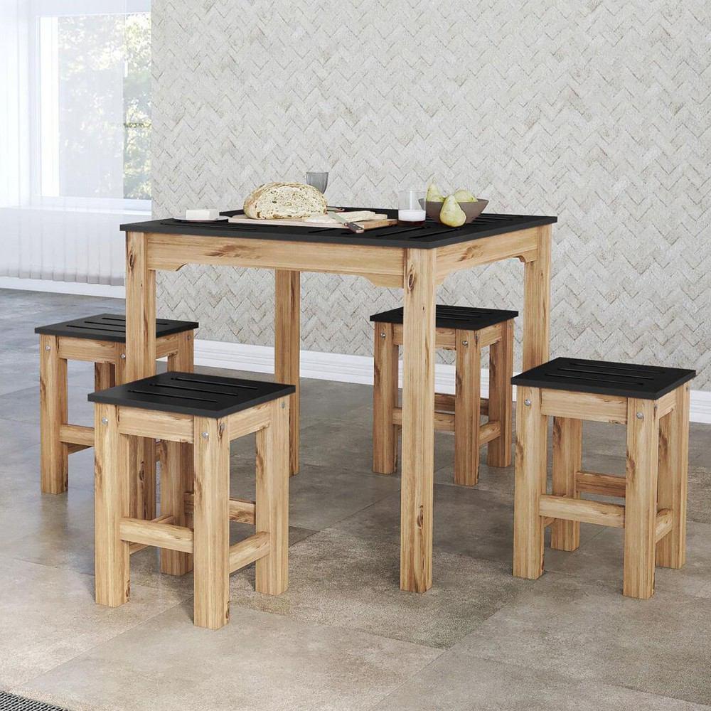 Manhattan Comfort Mid - Century Modern Stillwell 31.5" Square Table