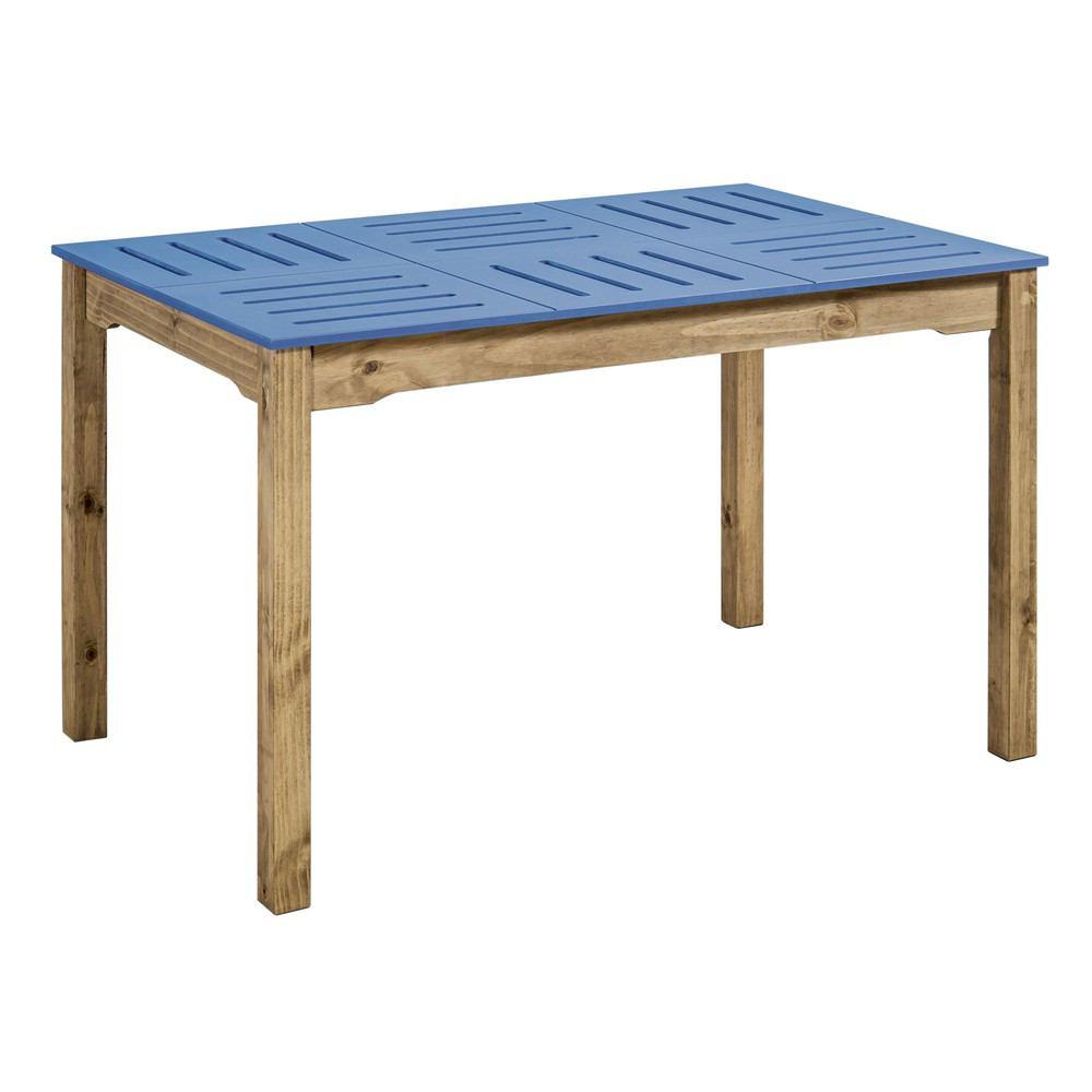 Manhattan Comfort Mid - Century Modern Stillwell 47.25" Rectangular Table