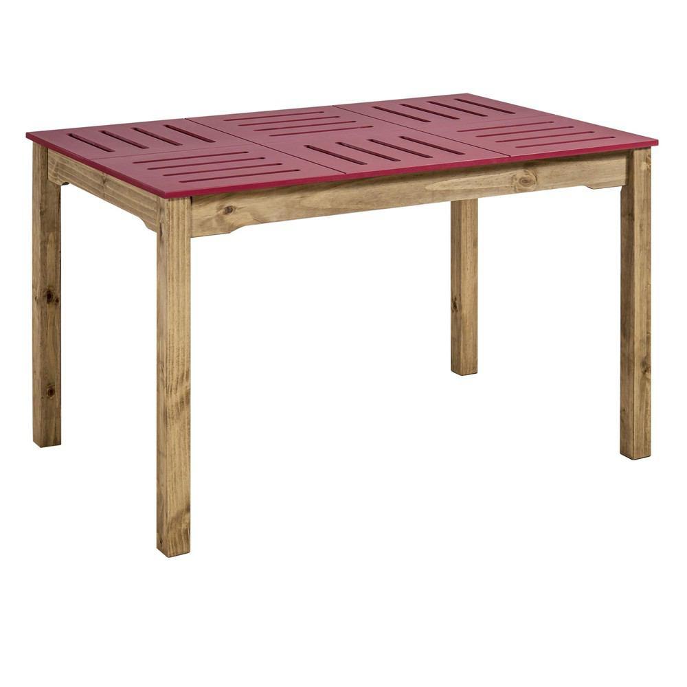 Manhattan Comfort Mid - Century Modern Stillwell 47.25" Rectangular Table