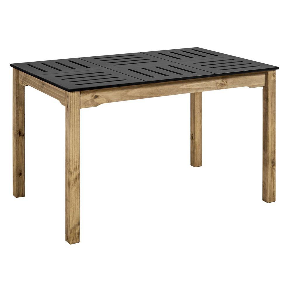 Manhattan Comfort Mid - Century Modern Stillwell 47.25" Rectangular Table