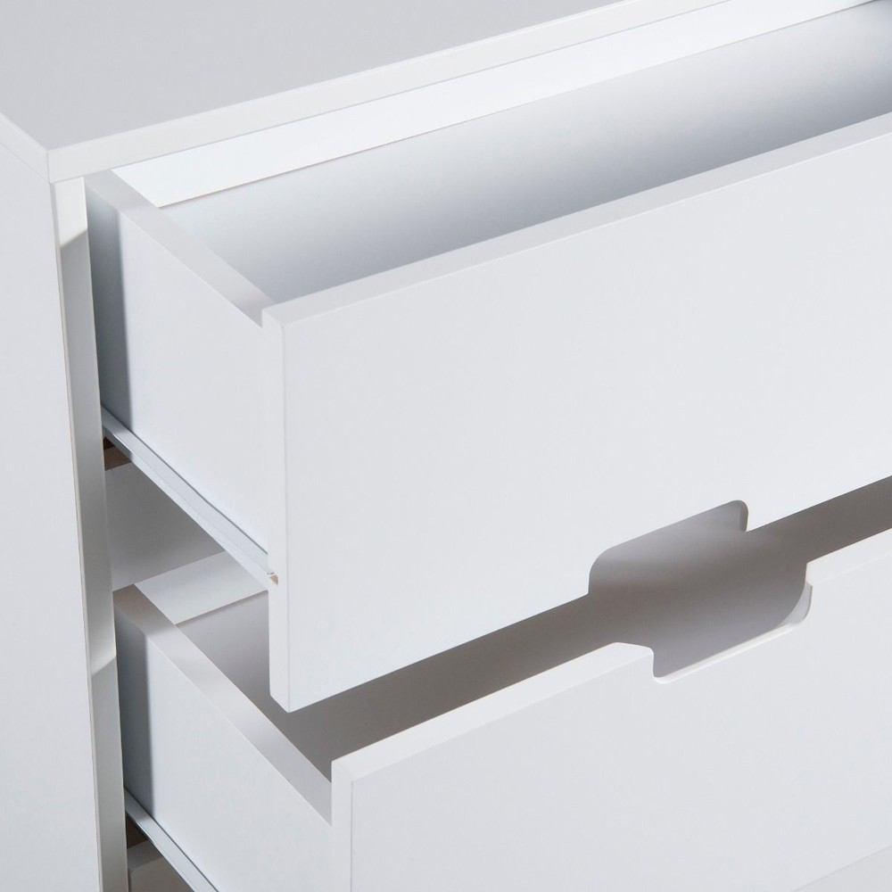 Manhattan Comfort Modern 2-Drawer Glenmore Nightstand