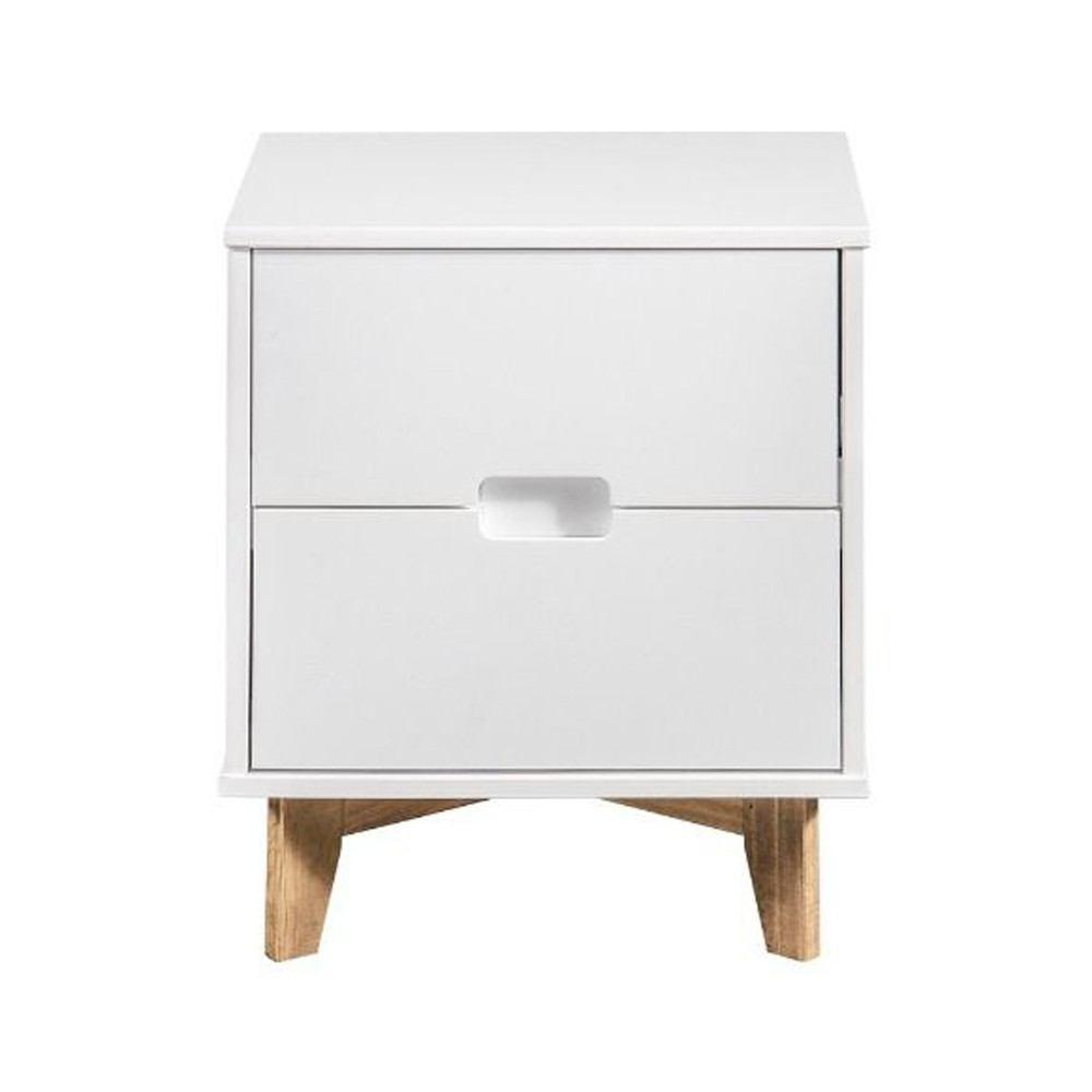 Manhattan Comfort Modern 2-Drawer Glenmore Nightstand