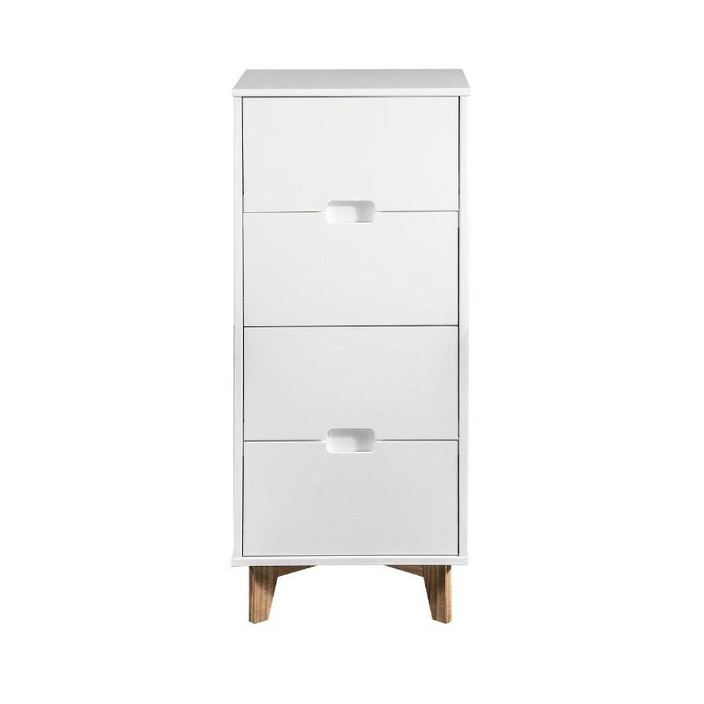 Manhattan Comfort Modern 4-Drawer Glenmore 41.14" Tall Dresser