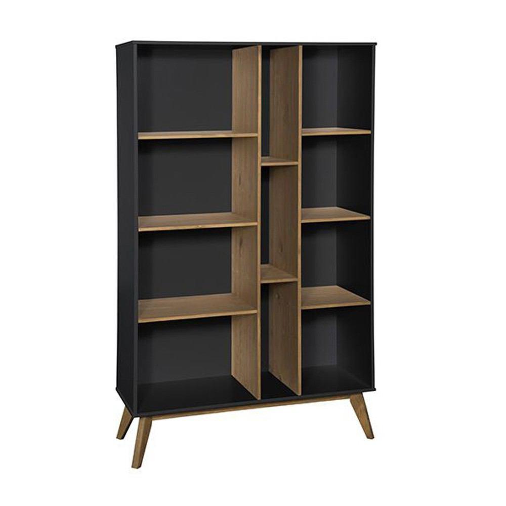 Manhattan Comfort Mid- Century Modern Vandalia Bookcase