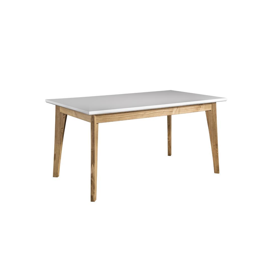 Manhattan Comfort Rustic Mid-Century Modern Jackie 6-Seating Dining Table