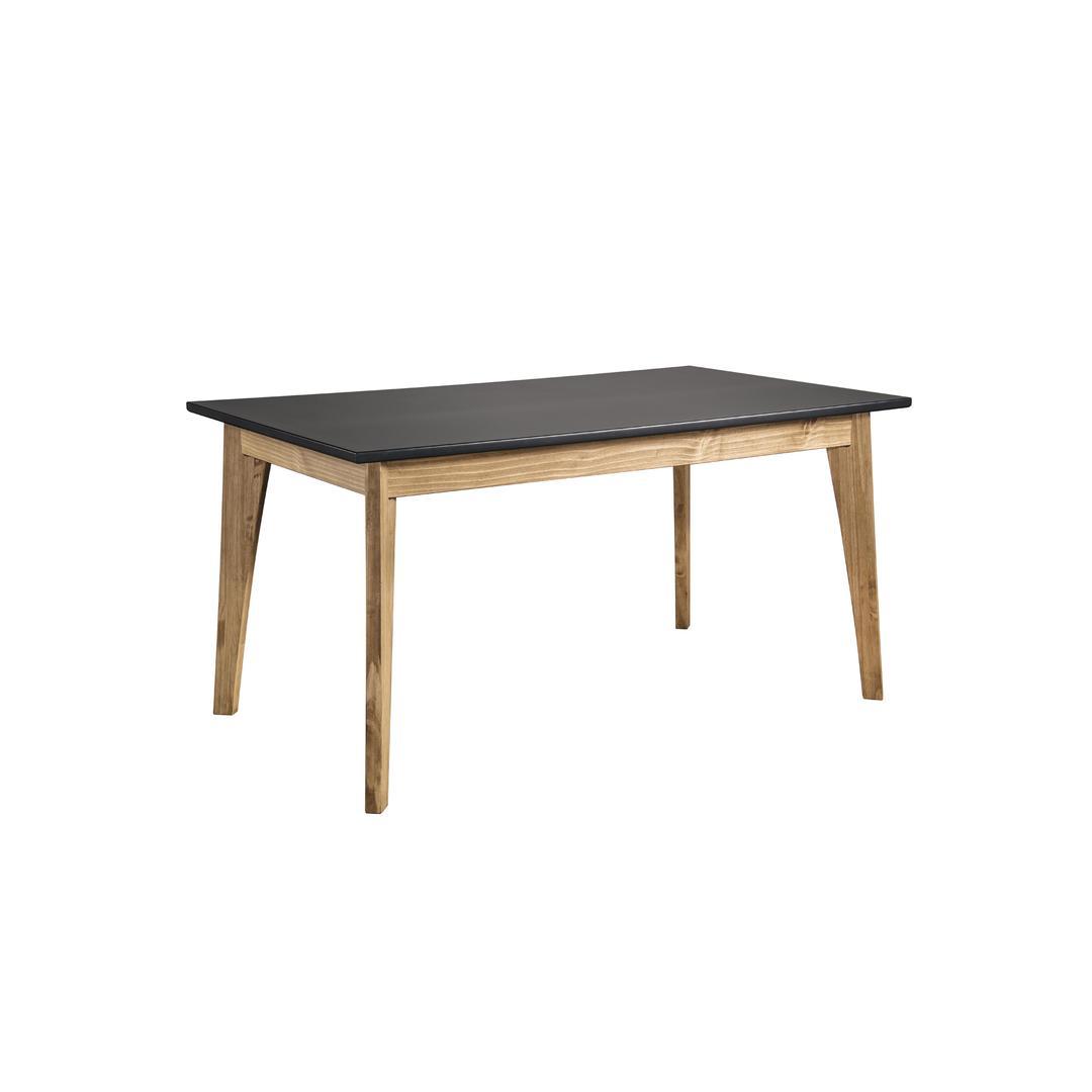 Manhattan Comfort Rustic Mid-Century Modern Jackie 6-Seating Dining Table