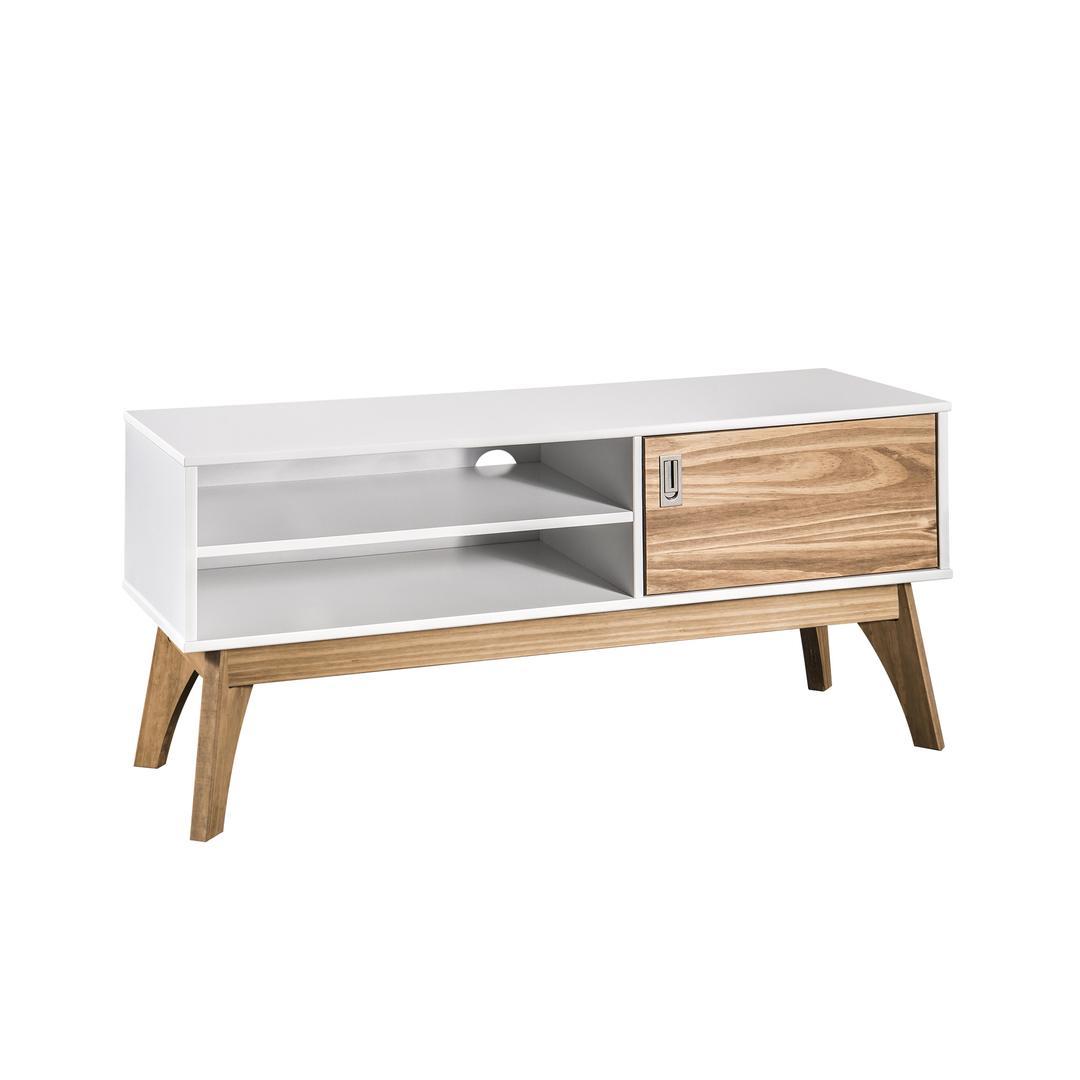 Manhattan Comfort Rustic Mid-Century Modern Jackie 43.3" TV Stand