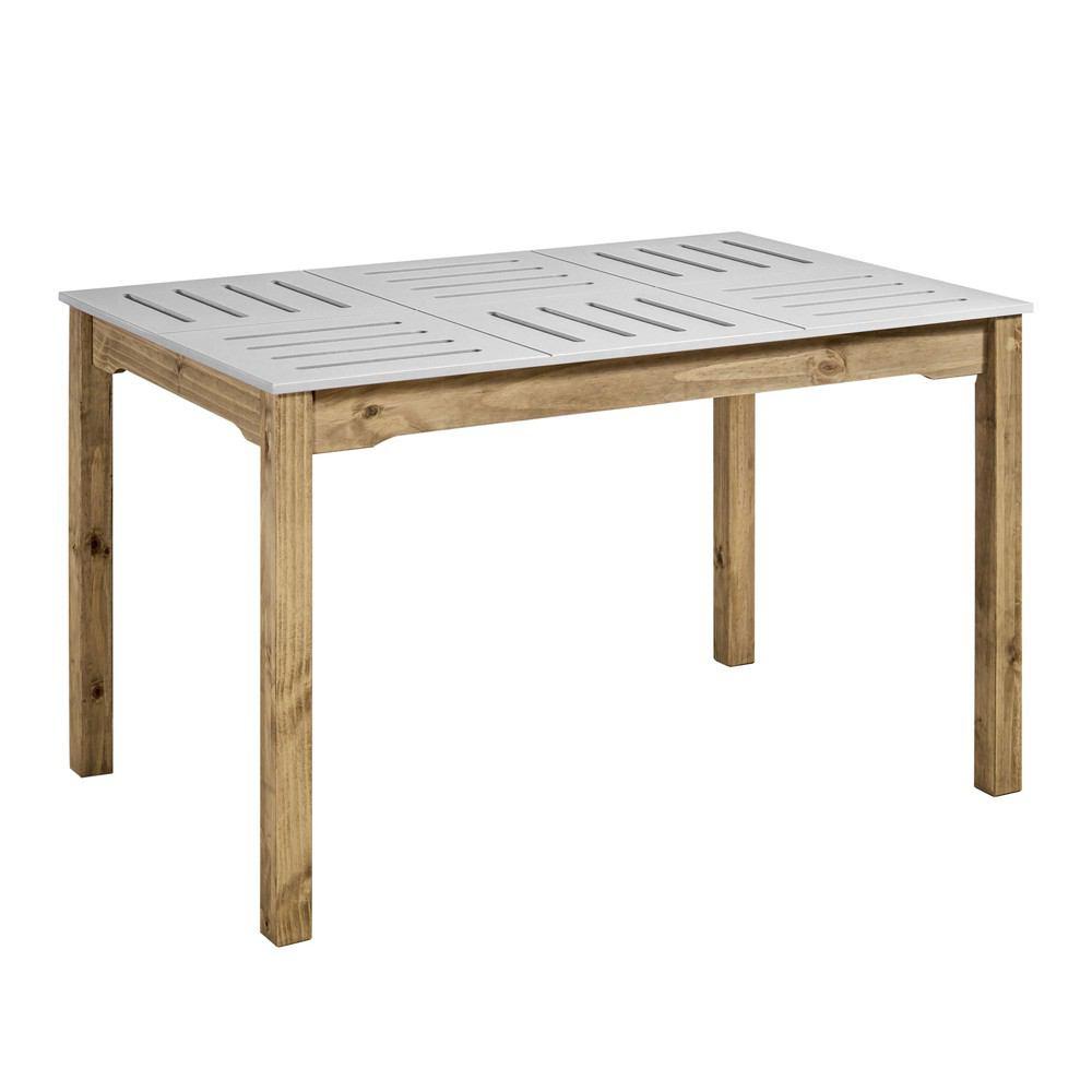 Manhattan Comfort 7 - Piece Stillwell 47.25" Rectangle Dining Set