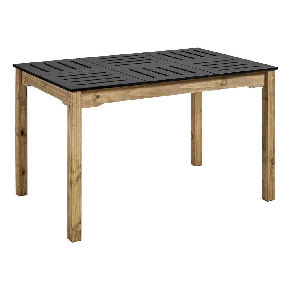 Manhattan Comfort 7 - Piece Stillwell 47.25" Rectangle Dining Set