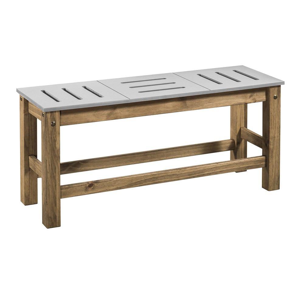 Manhattan Comfort 5 - Piece Stillwell 47.25" Rectangle Dining Set