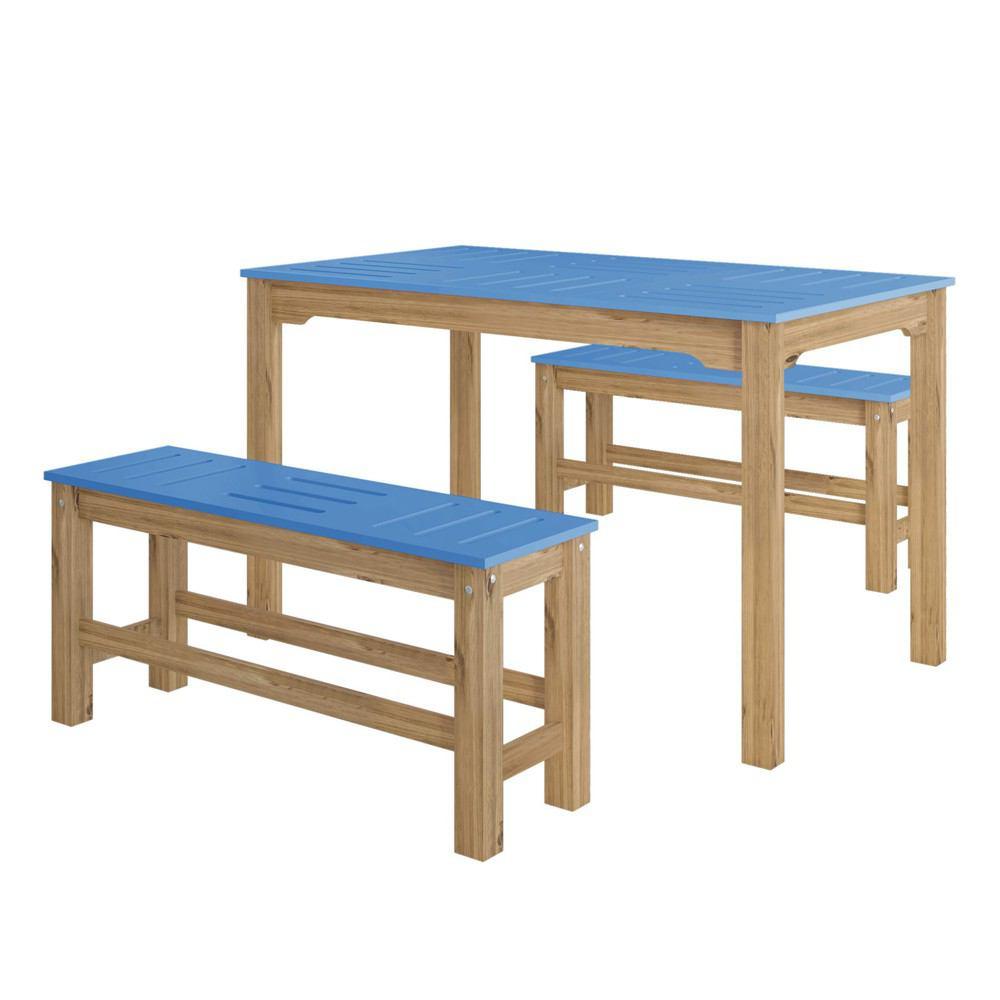 Manhattan Comfort 6 - Piece Stillwell 47.25" Rectangle Dining Set 2.0