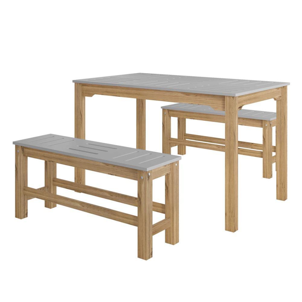 Manhattan Comfort 6 - Piece Stillwell 47.25" Rectangle Dining Set 2.0