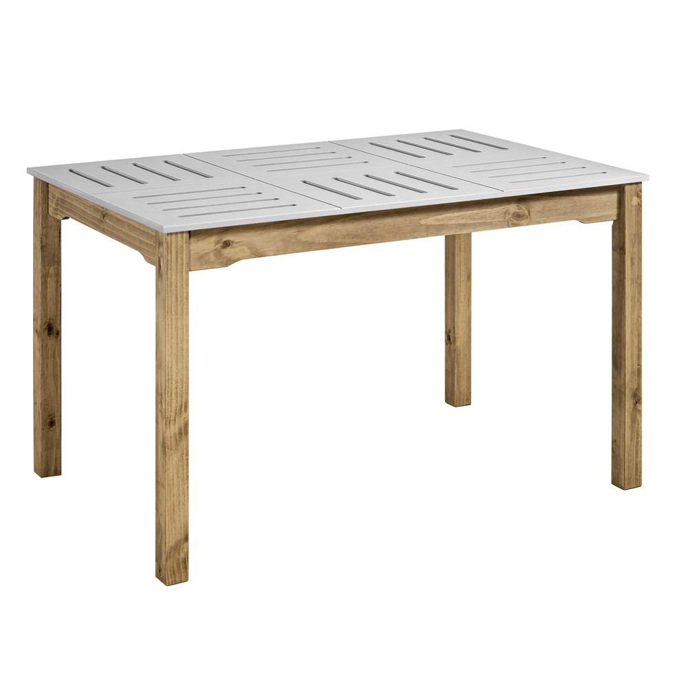 Manhattan Comfort 6 - Piece Stillwell 47.25" Rectangle Dining Set 2.0