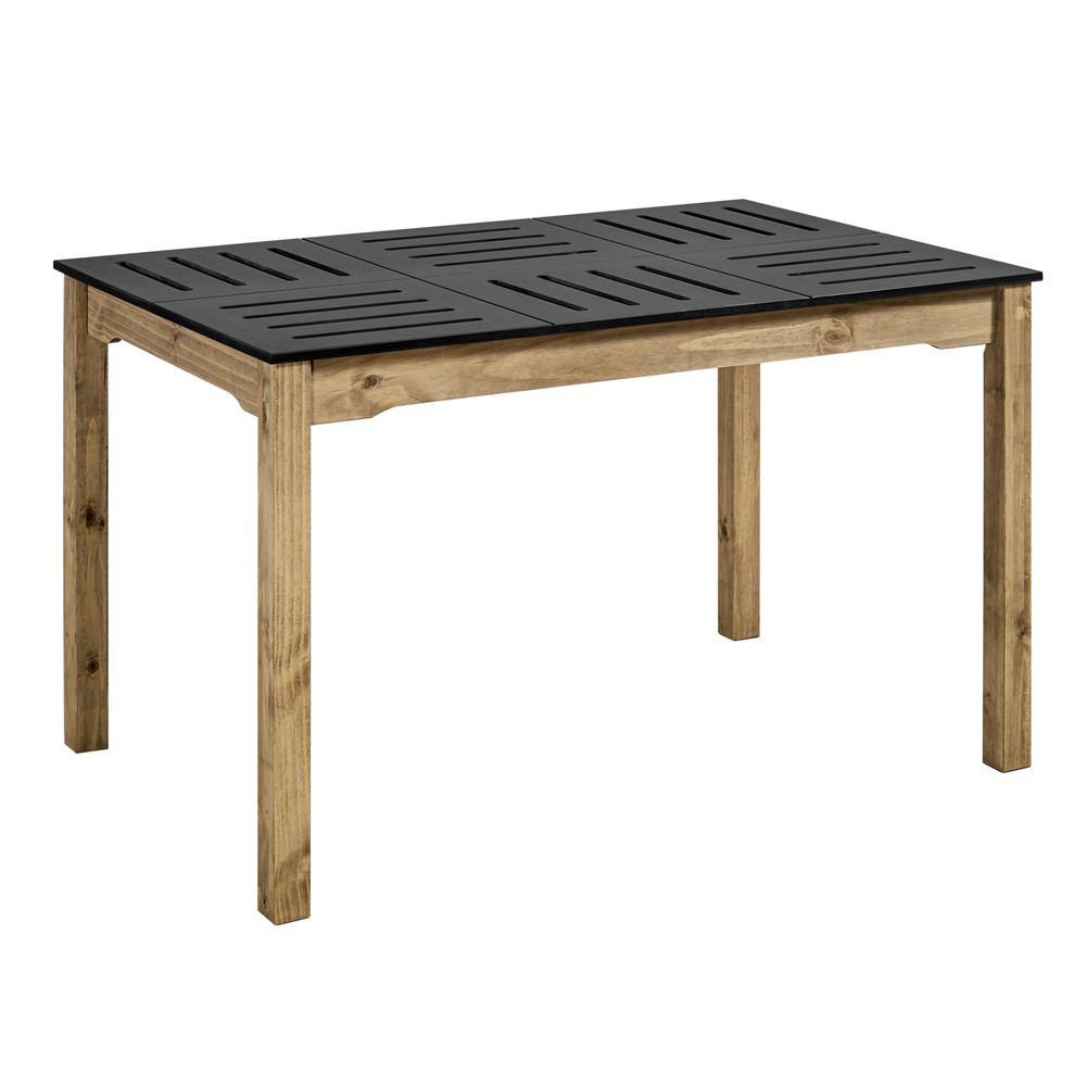 Manhattan Comfort 6 - Piece Stillwell 47.25" Rectangle Dining Set 2.0