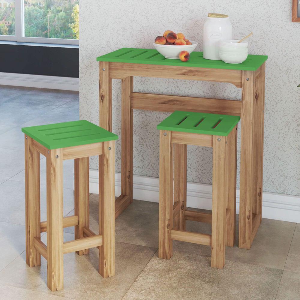 Manhattan Comfort 3 - Piece Stillwell 31.5" Bar Kitchen Set
