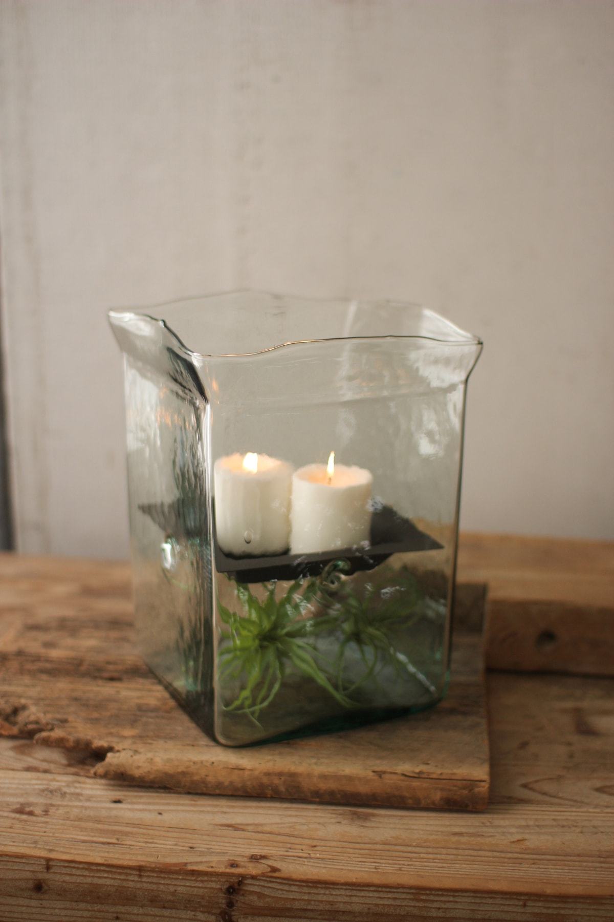 Kalalou Giant Square Candle Hurricane