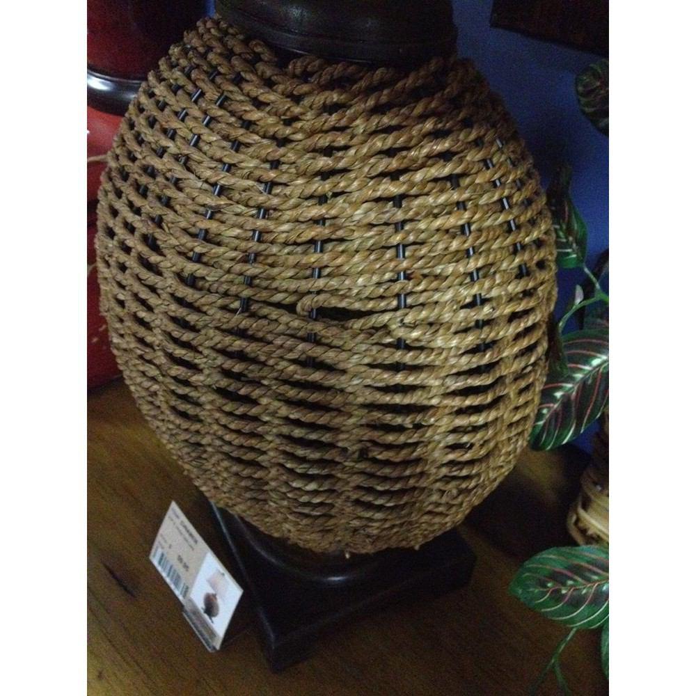 Crestview Collection Wicker Table Lamp - Set of 2