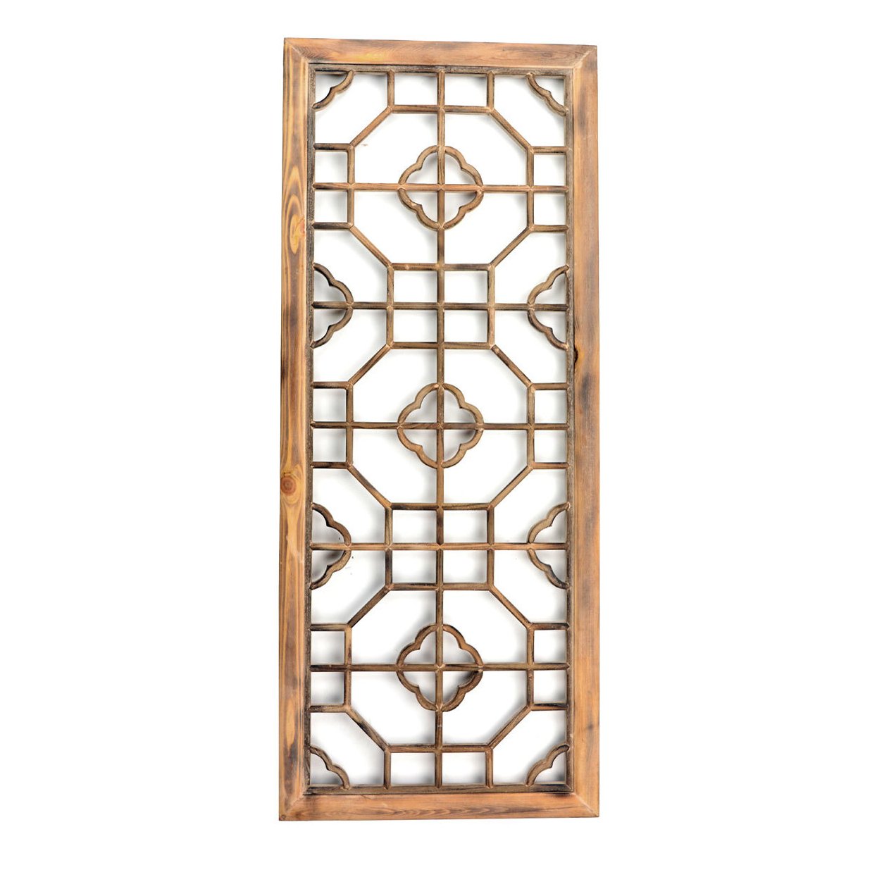 Vagabond Vintage Chinese Wood Screen - Rectangle