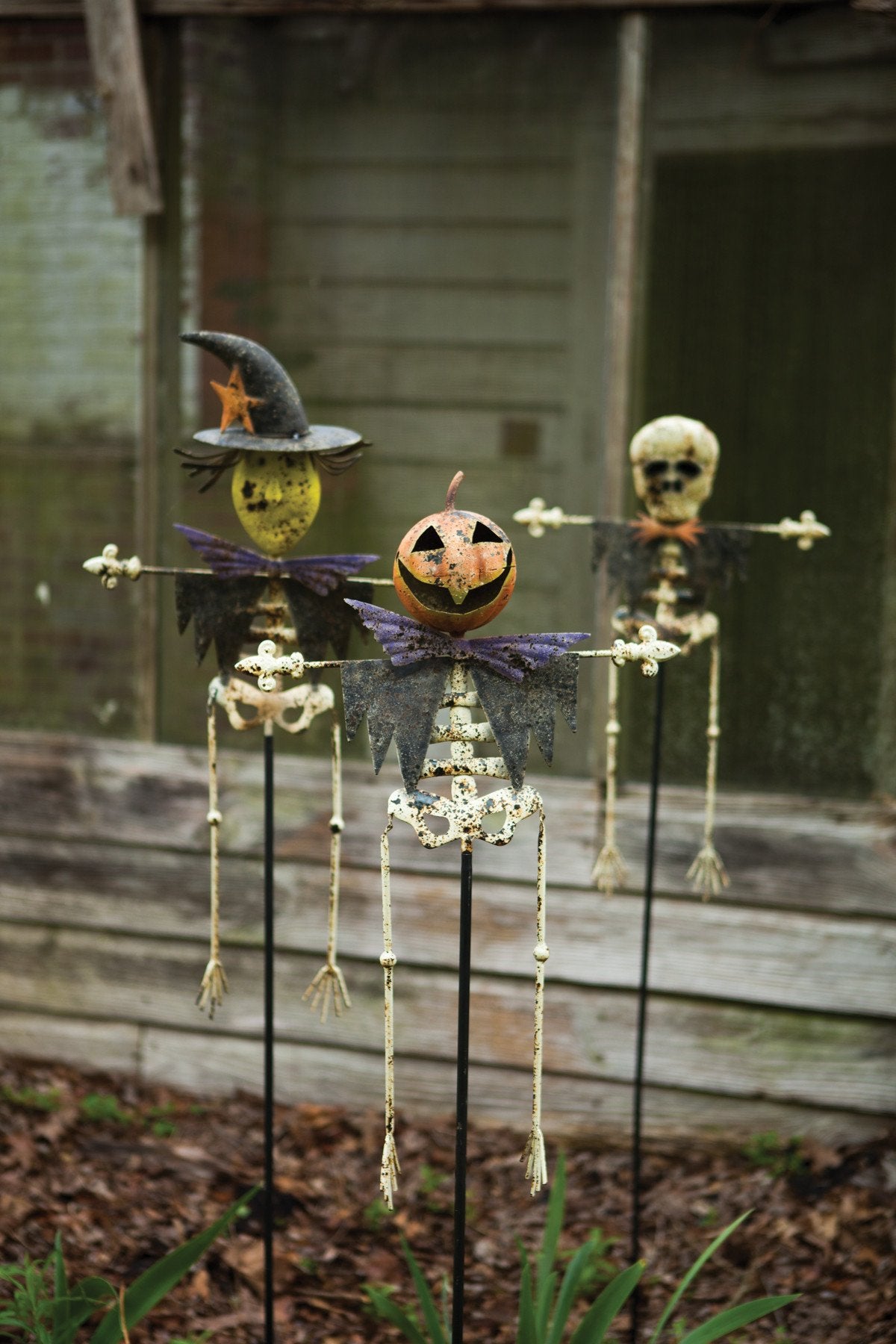 Kalalou Halloween Yard Stakes - Set Of 3