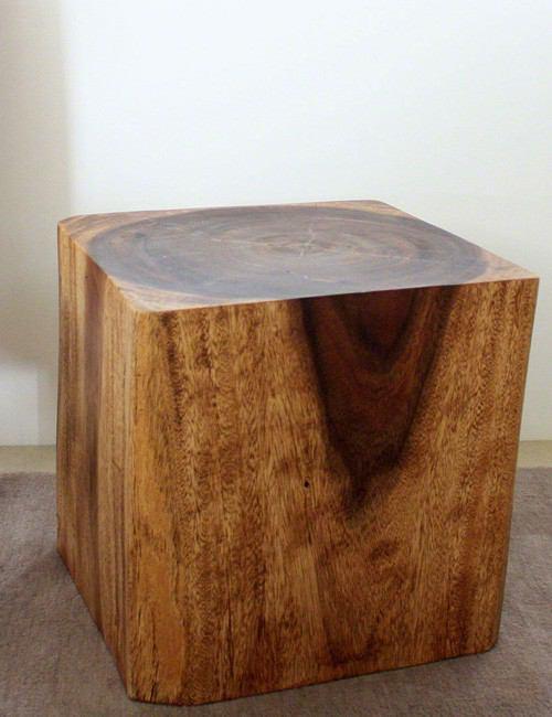 Strata Furniture Cube End Table