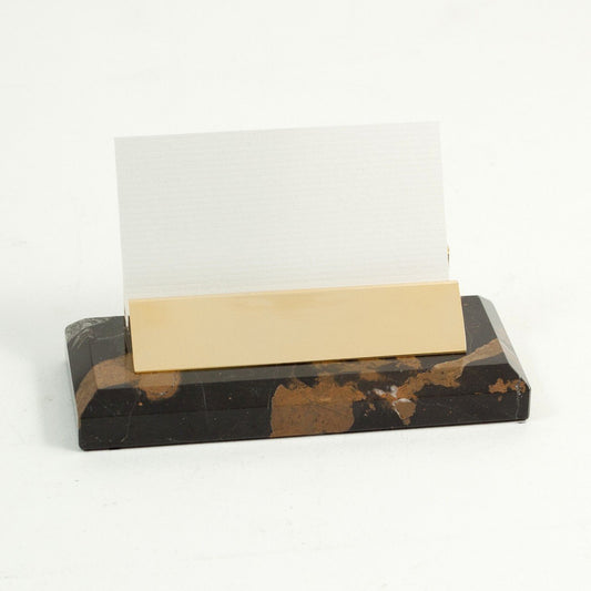 Bey-Berk Marble Business Card Holder