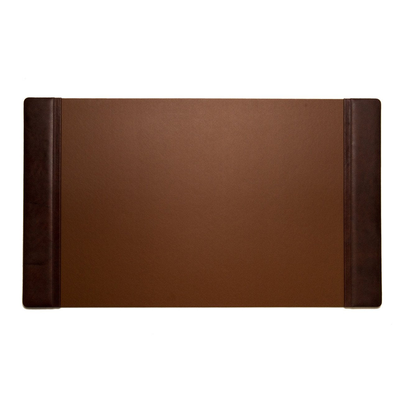 Bey-Berk Tan "Croco" Leather Desk Pad