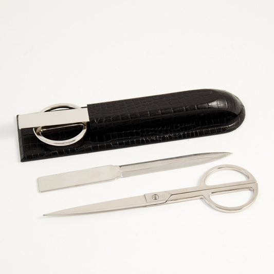 Bey-Berk Letter Opener/Scissors Library Set