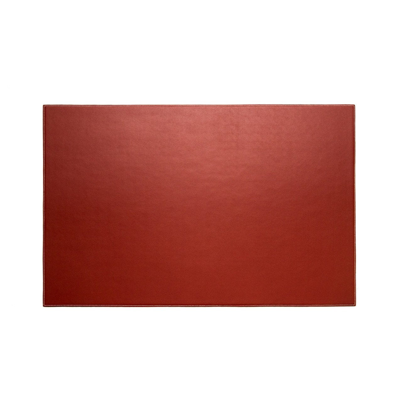 Bey-Berk Desk Pad in Red Leather