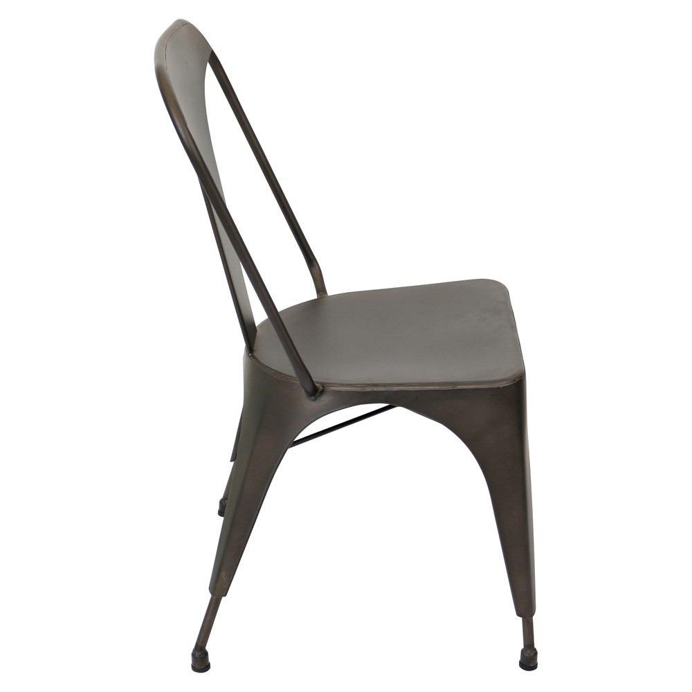 LumiSource Pair of Austin Dining Chairs Set of