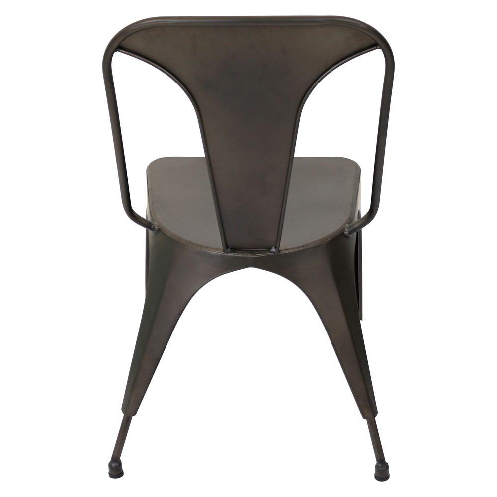 LumiSource Pair of Austin Dining Chairs Set of
