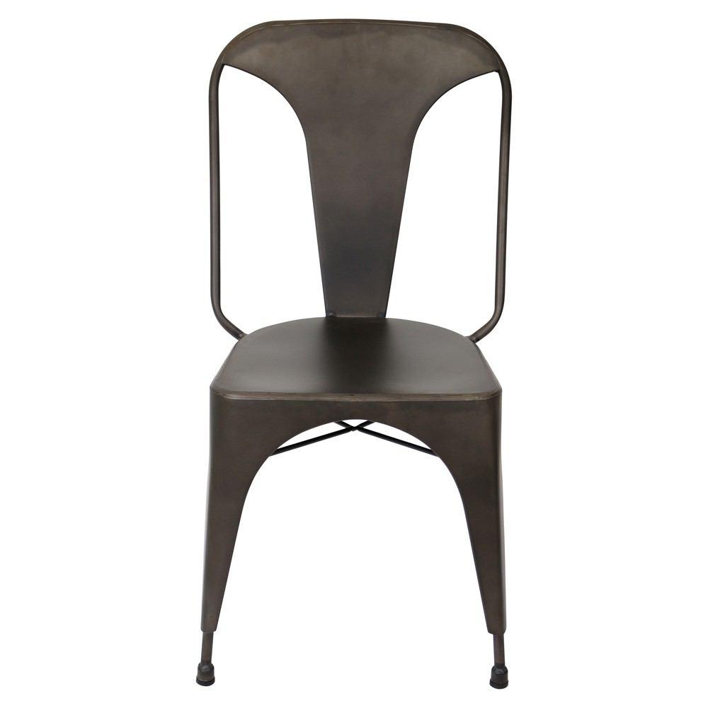LumiSource Pair of Austin Dining Chairs Set of