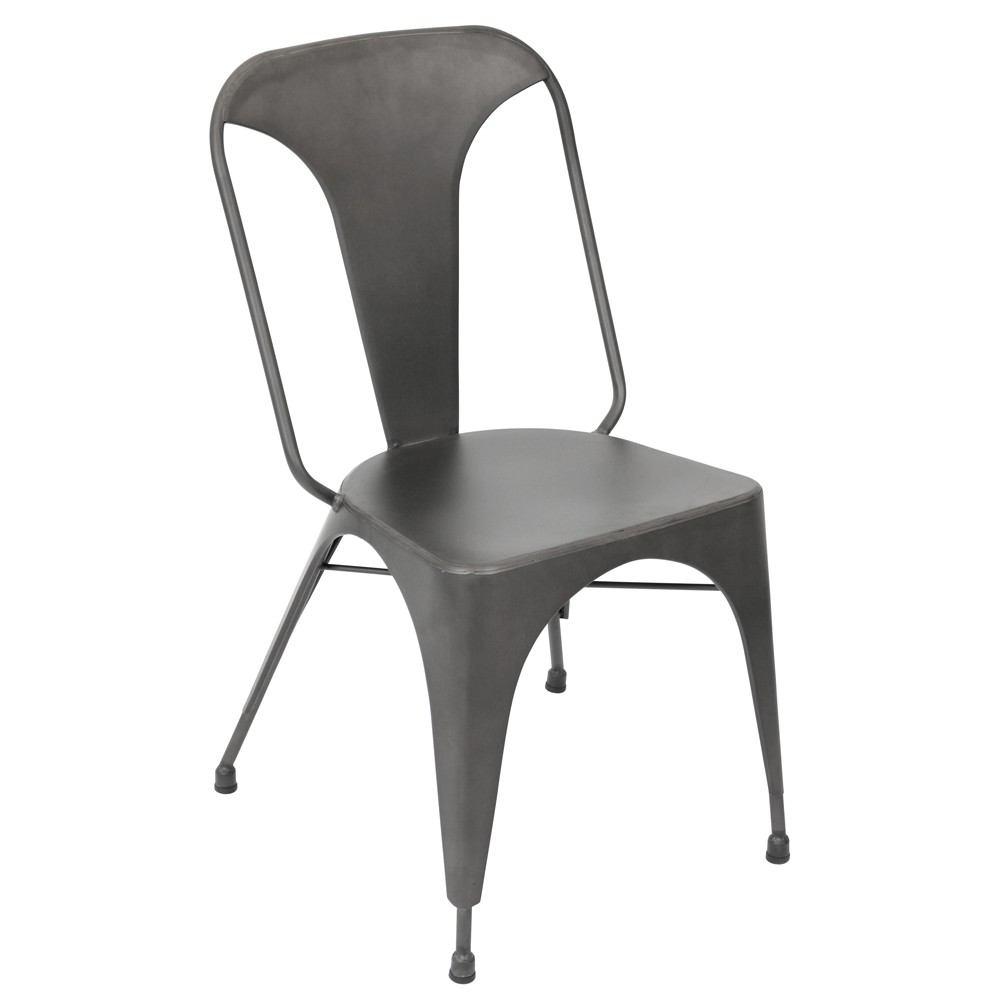 LumiSource Pair of Austin Dining Chairs Set of